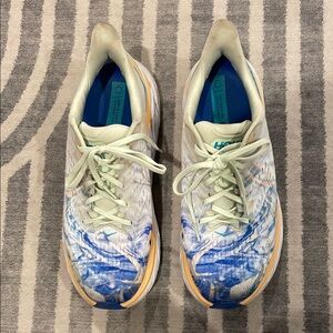 Hoka Clifton Tie Dye Shoes